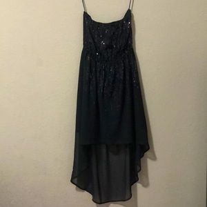 Arden B High low sequence dress